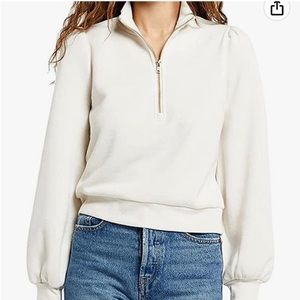 Z Supply Jandie Half Zip in Sandstone